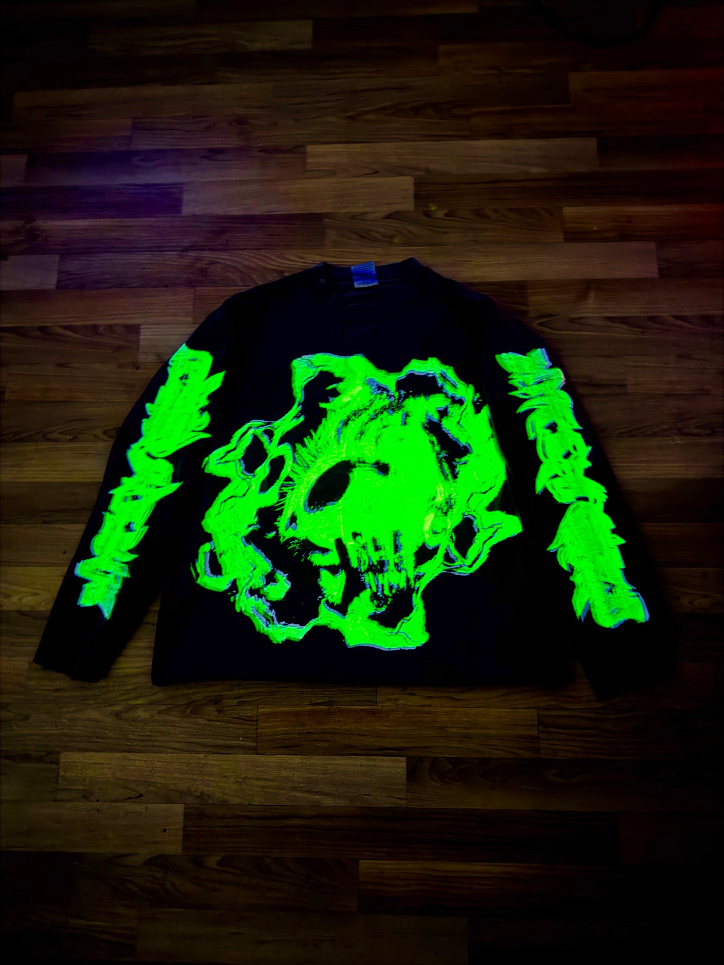 MF Glow In The Dark Long Sleeve (Black)