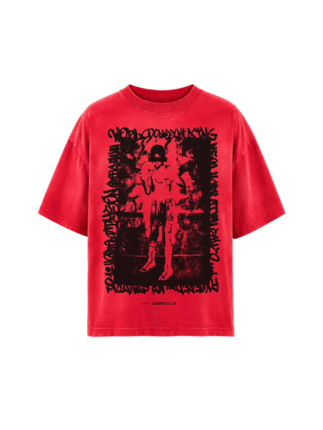 MF Boxer Tee (Red)