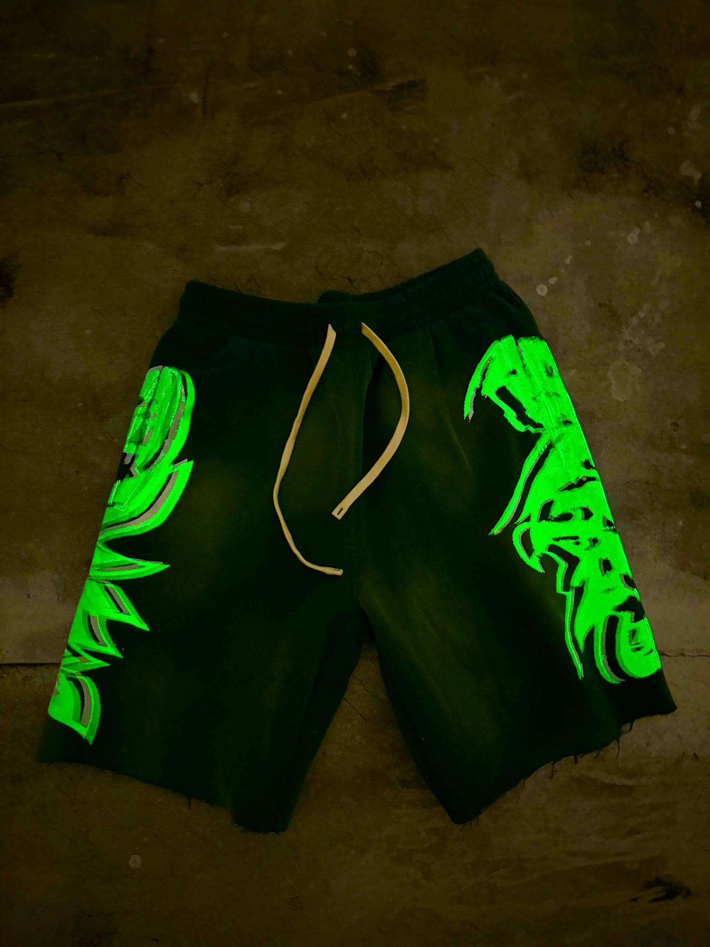 MF Glow In The Dark Shorts (Green)