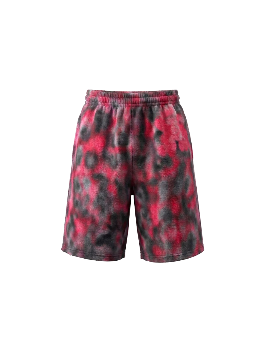 MF Airbrushed Shorts (Rusty Red)
