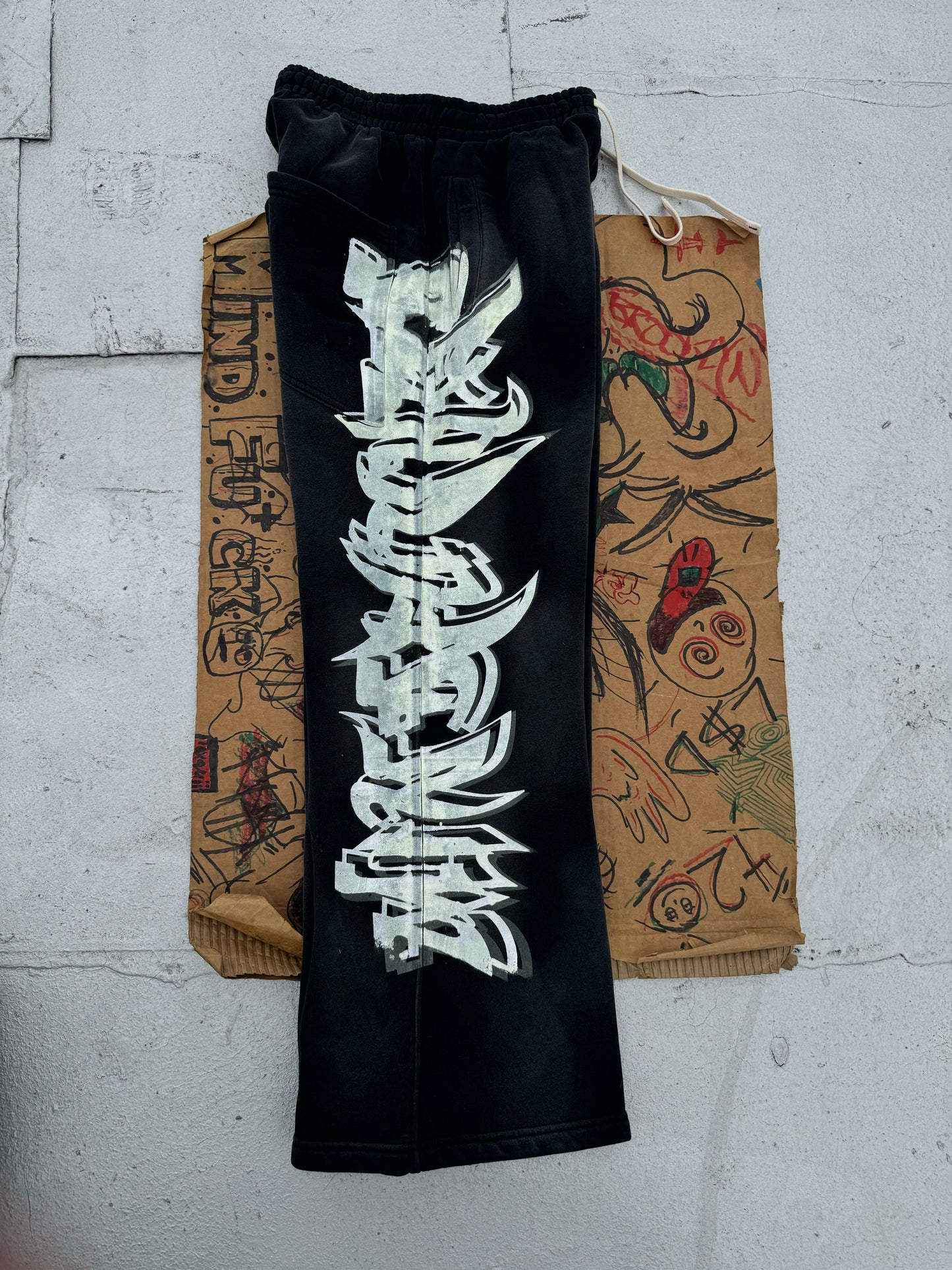 MF Glow In The Dark Sweat Pants (Black)