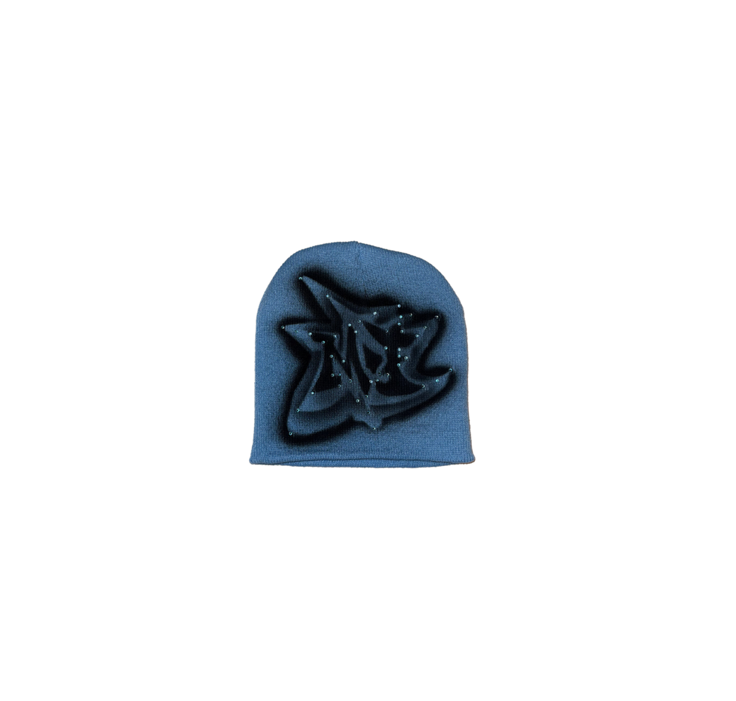 MF Swarovski Beanie (Baby Blue)