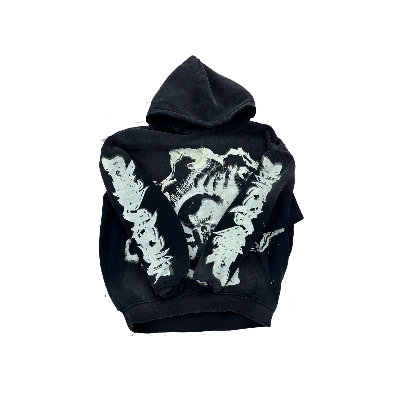 MF Glow In The Dark Pull Over Hoodie (Black)