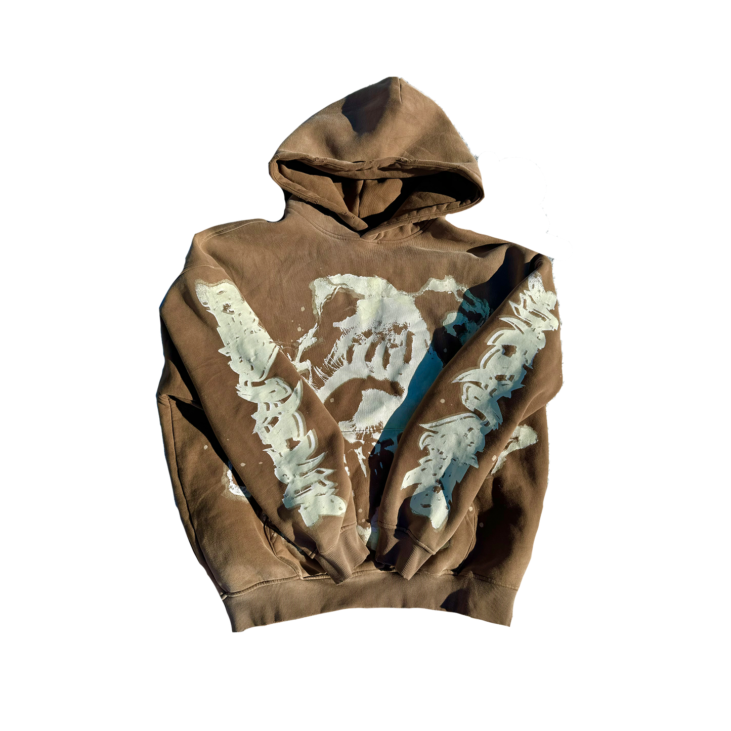 MF Glow In The Dark Pull Over Hoodie (Coffee Brown)