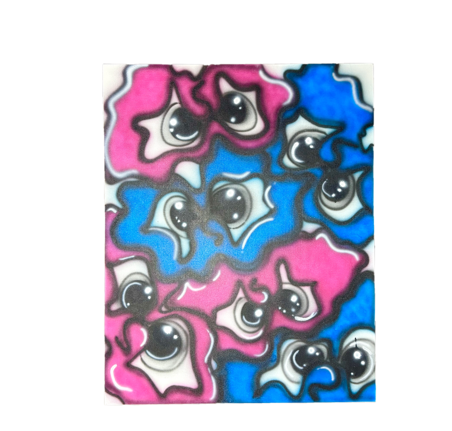MF Face Canvas (Pink & Blue)