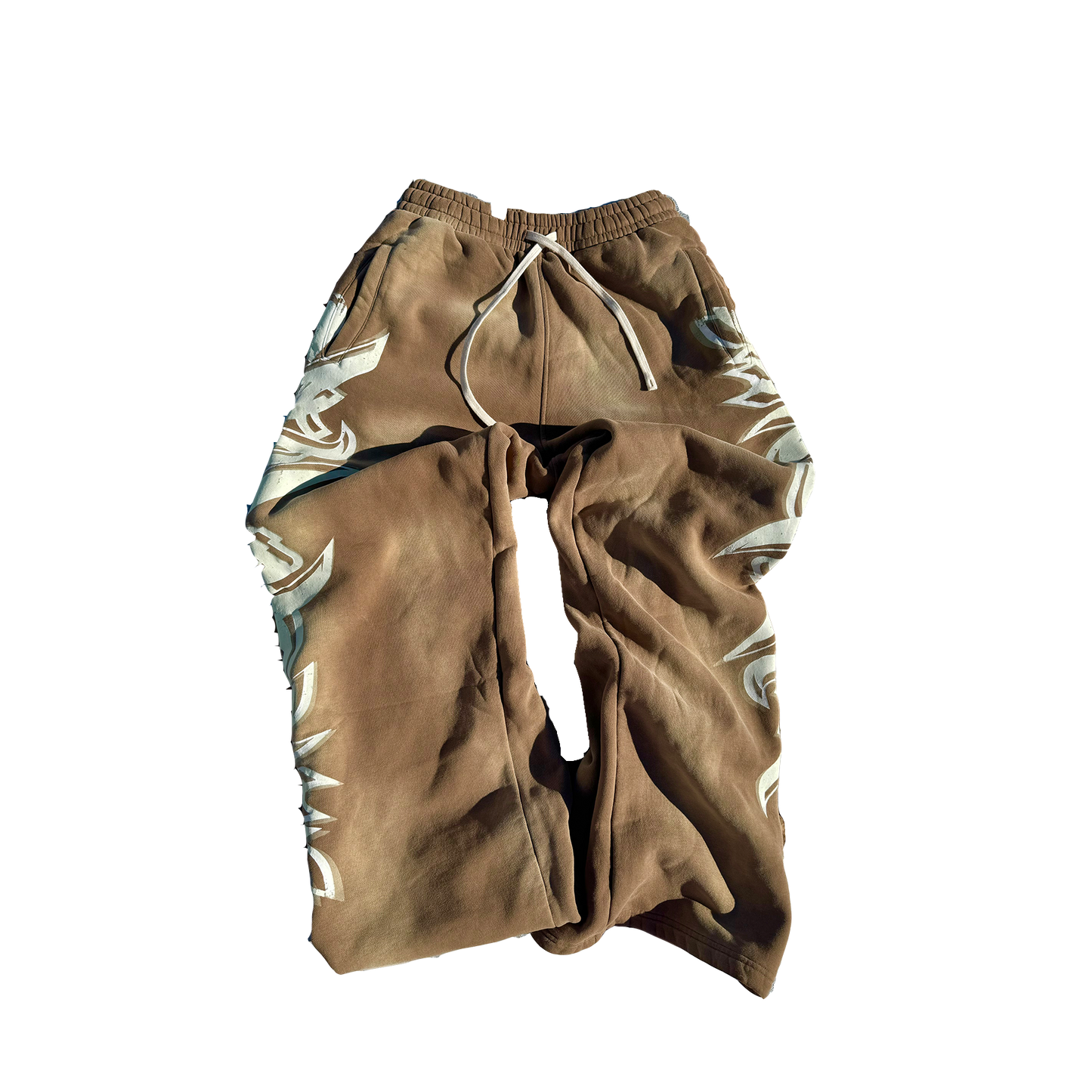 MF Glow In The Dark Sweat Pants (Coffee Brown)