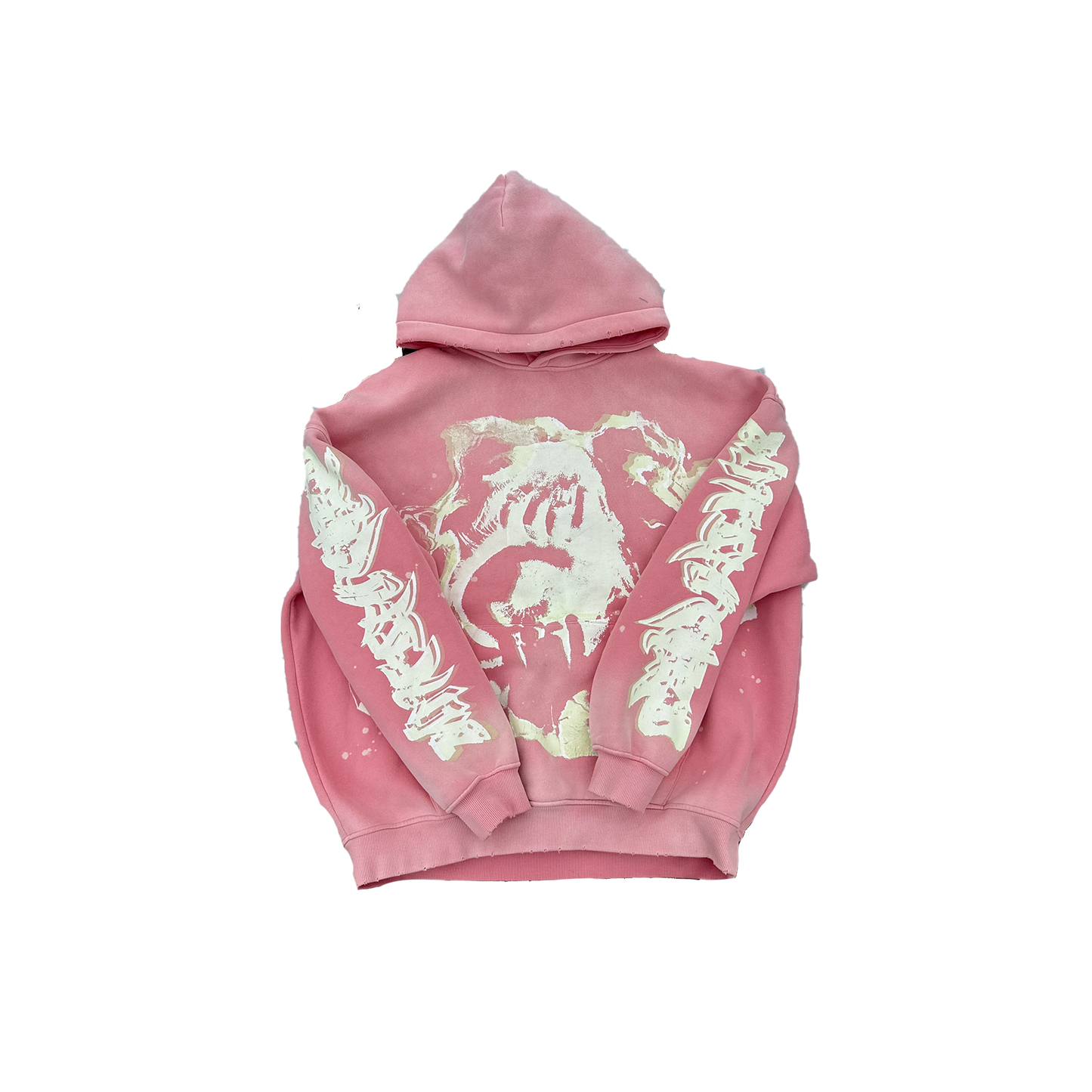 MF Glow In The Dark Pull Over Hoodie (Rouge Pink)
