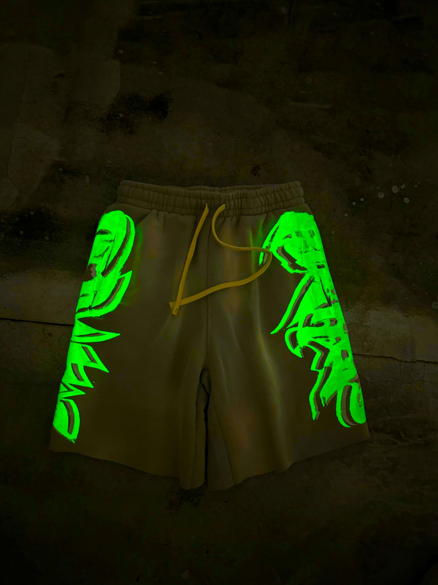 MF Glow In The Dark Shorts (Ash Grey)
