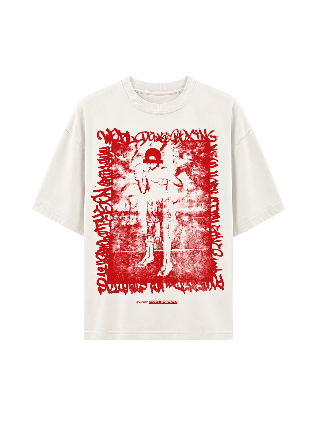 MF Boxer Tee (Red)