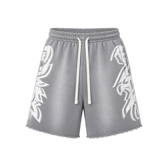 MF Glow In The Dark Shorts (Ash Grey)