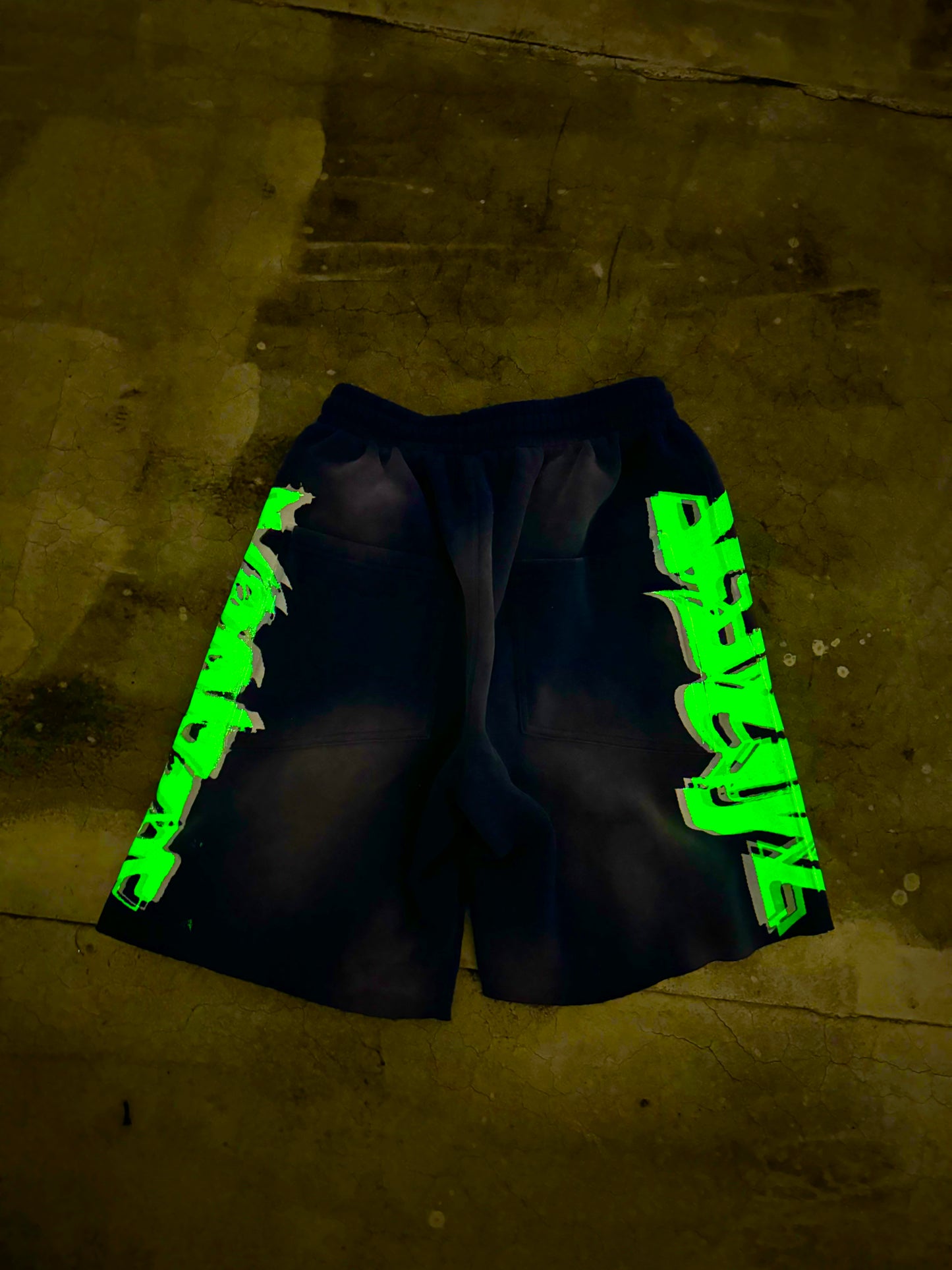 MF Glow In The Dark Shorts (Navy Blue)