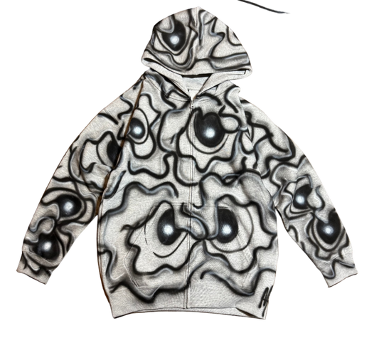 MF Air Brush Hoodie (Grey)