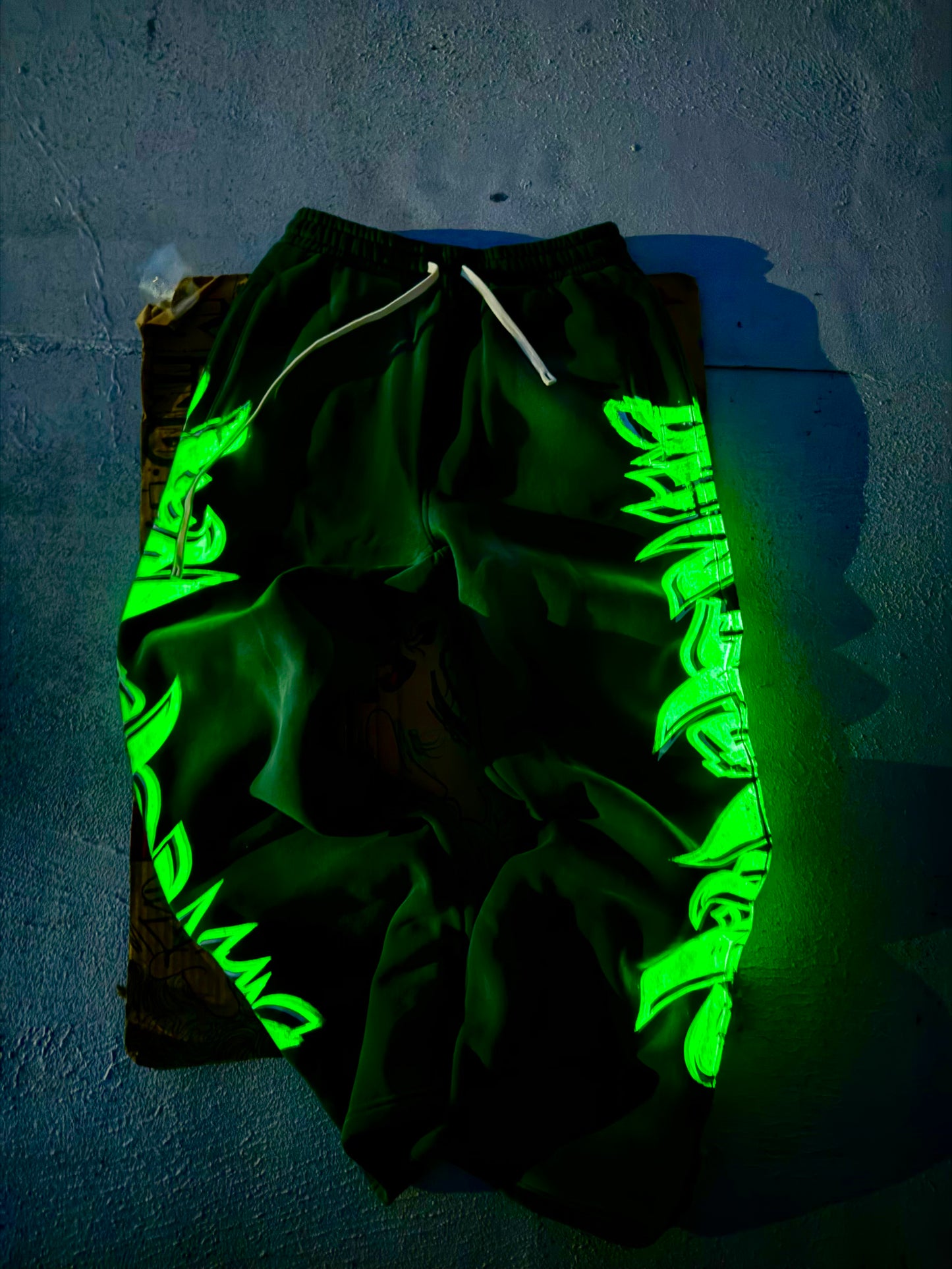 MF Glow In The Dark Sweat Pants (Green)