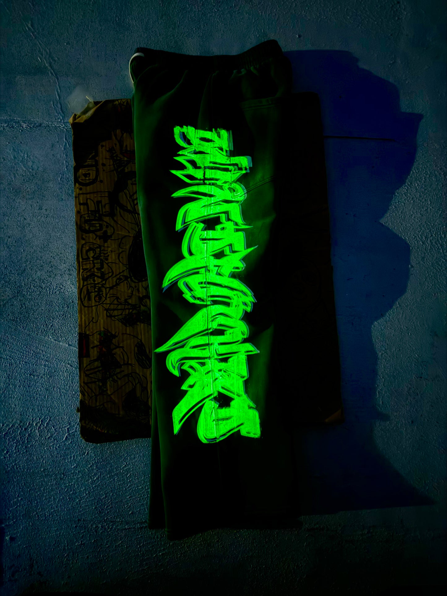 MF Glow In The Dark Sweat Pants (Green)