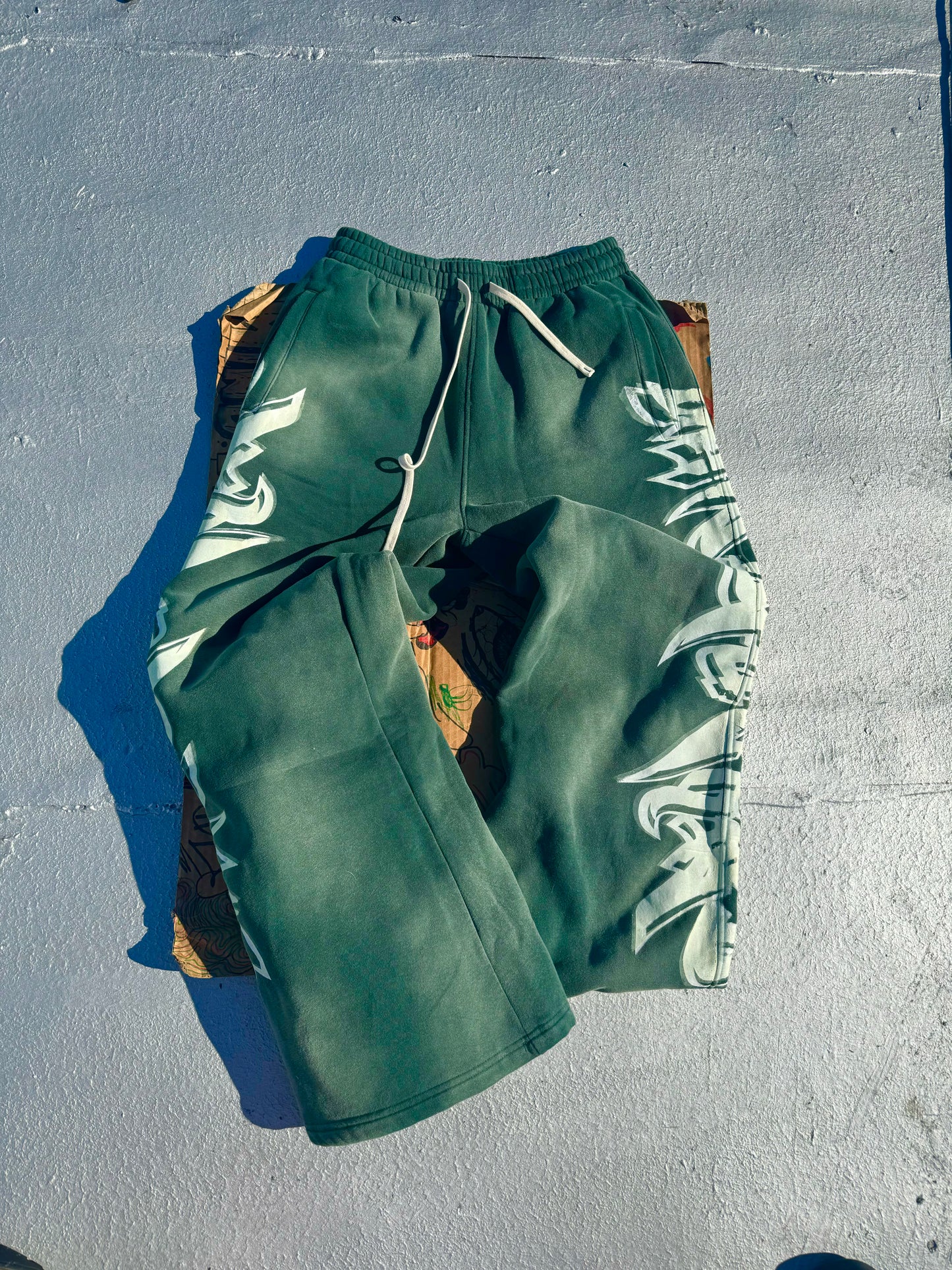 MF Glow In The Dark Sweat Pants (Green)