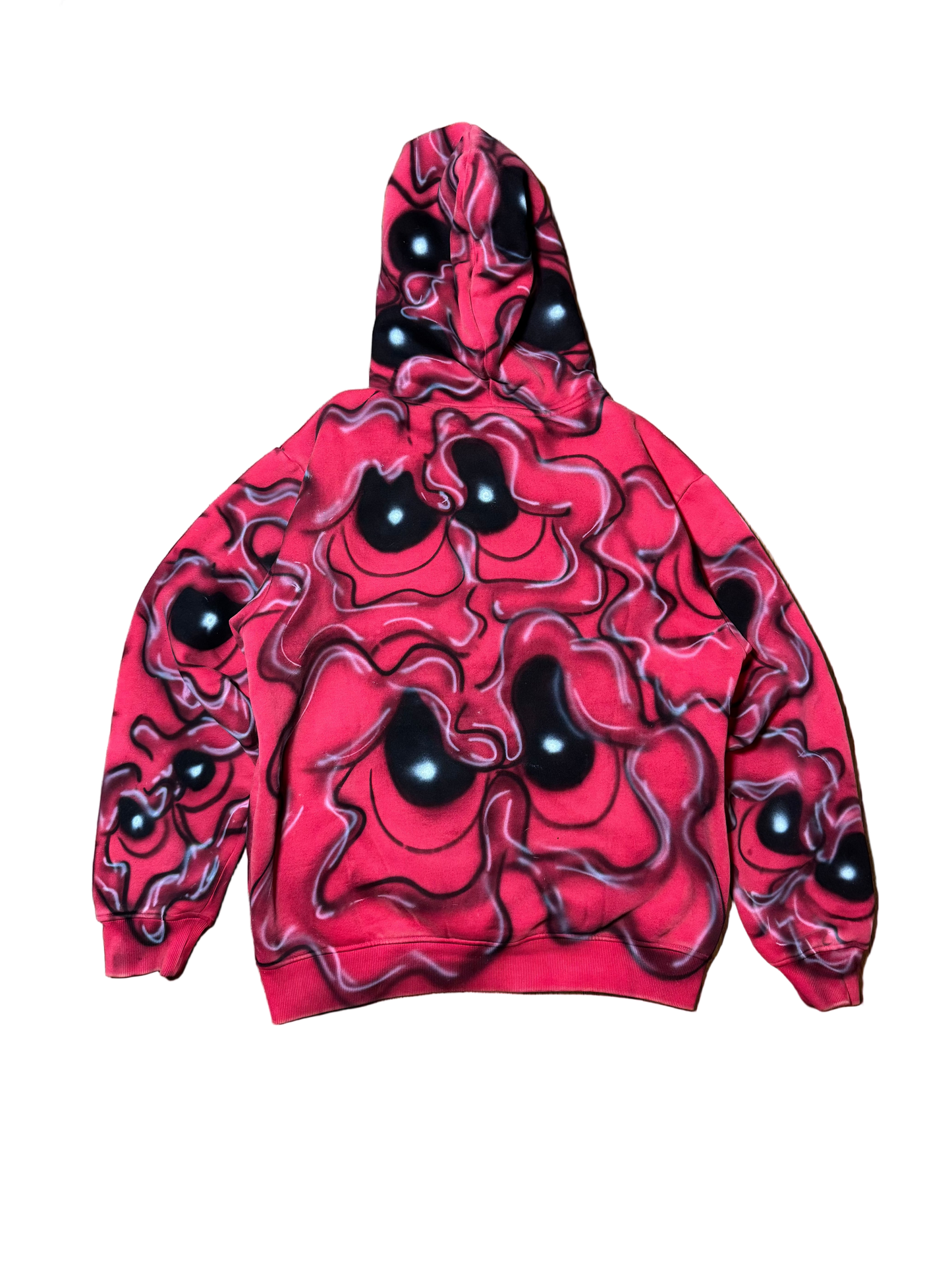 MF Air Brush Hoodie (Red)