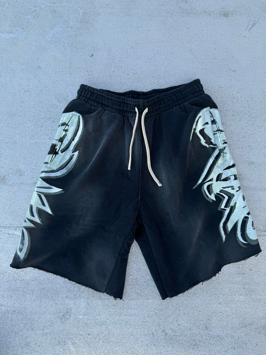 MF Glow In The Dark Shorts (Black)