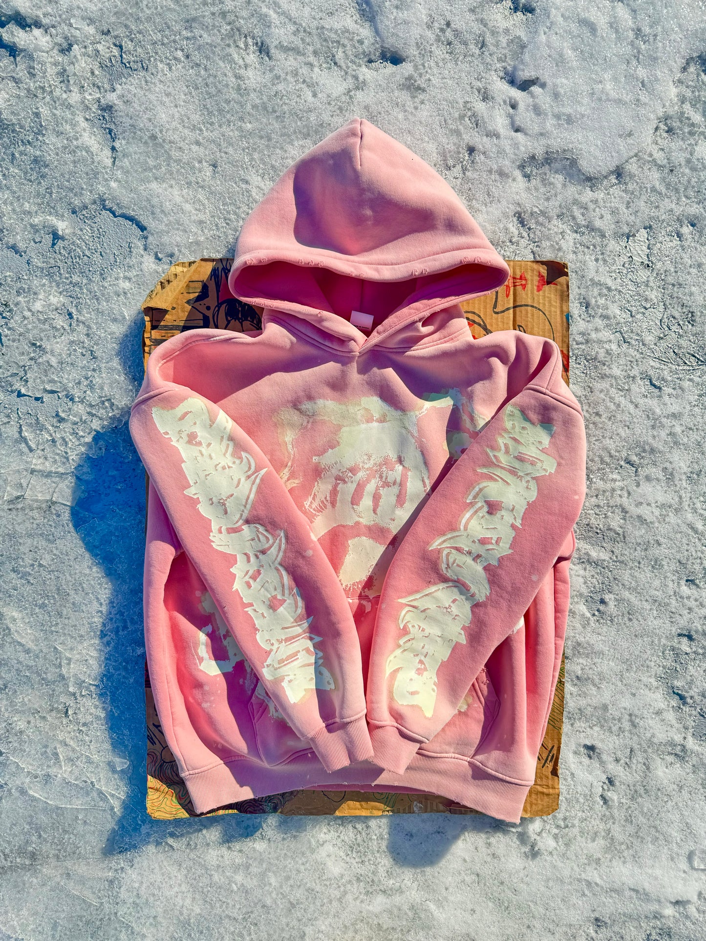 MF Glow In The Dark Sweat Suit Set (Rouge Pink)