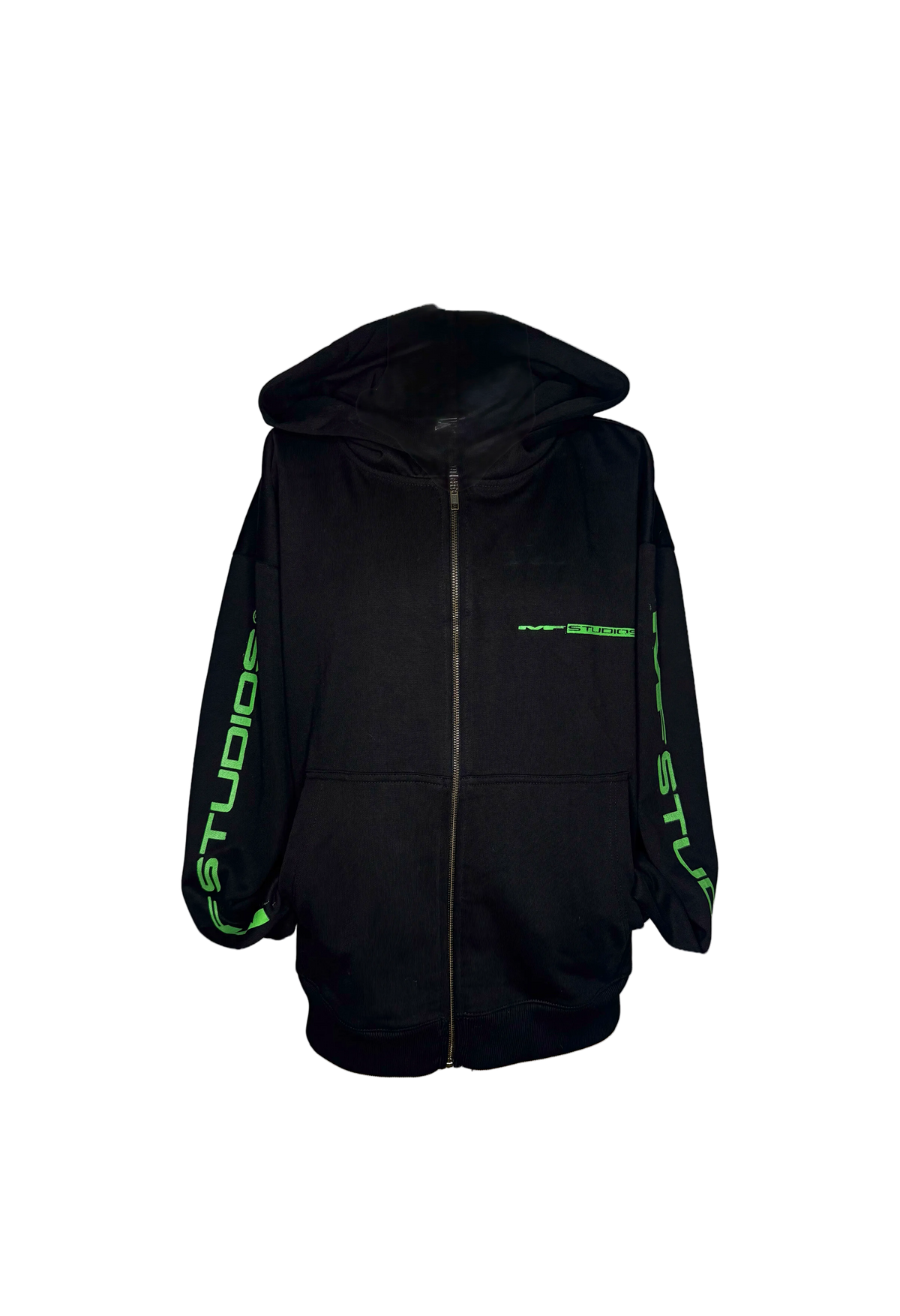 MF Studios® Zip Up Hoodie (Slime Green)