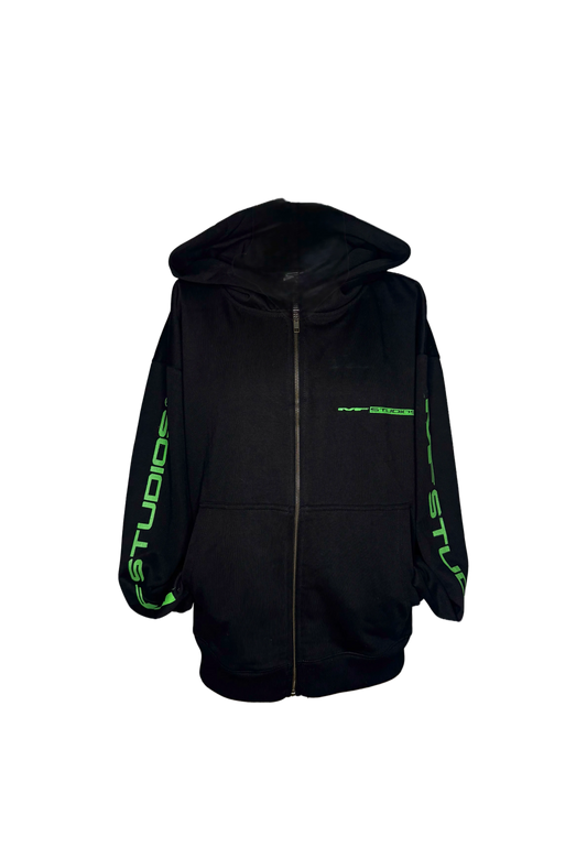 MF Studios® Zip Up Hoodie (Slime Green)