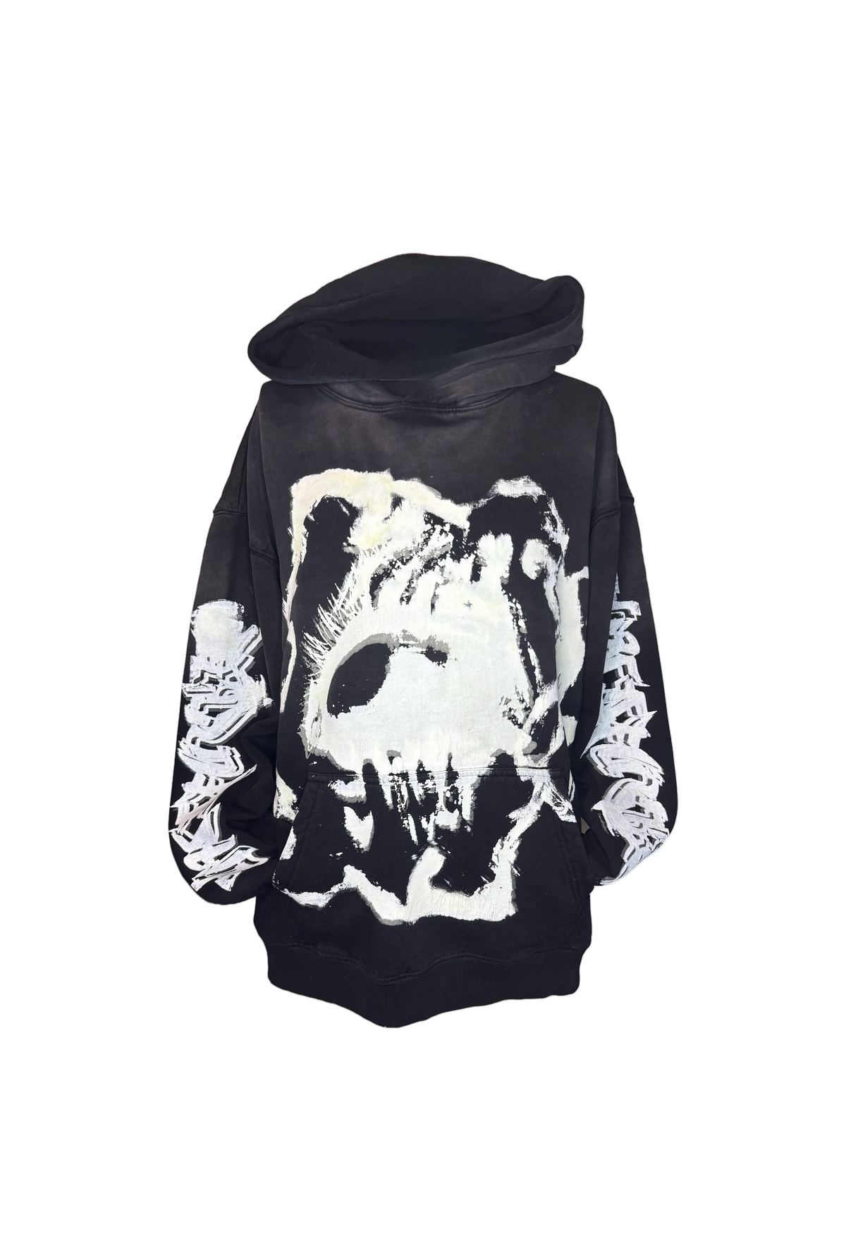 MF Glow In The Dark Pull Over Hoodie (Black)