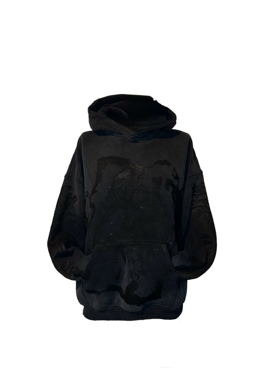 MF Over Hoodie (Black on Black)