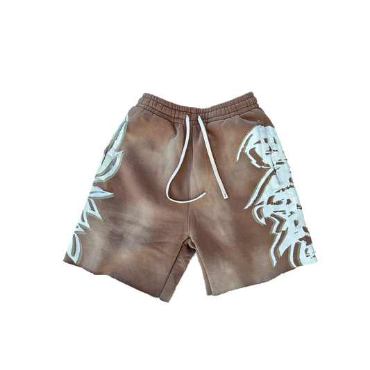 MF Glow In The Dark Shorts (Coffee Brown)