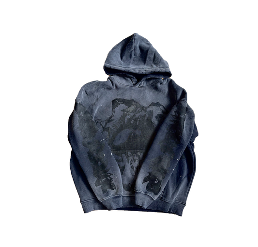 MF Over Hoodie (Black on Black)