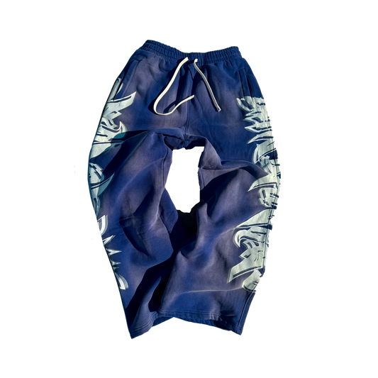 MF Glow In The Dark Sweat Pants (Navy Blue)