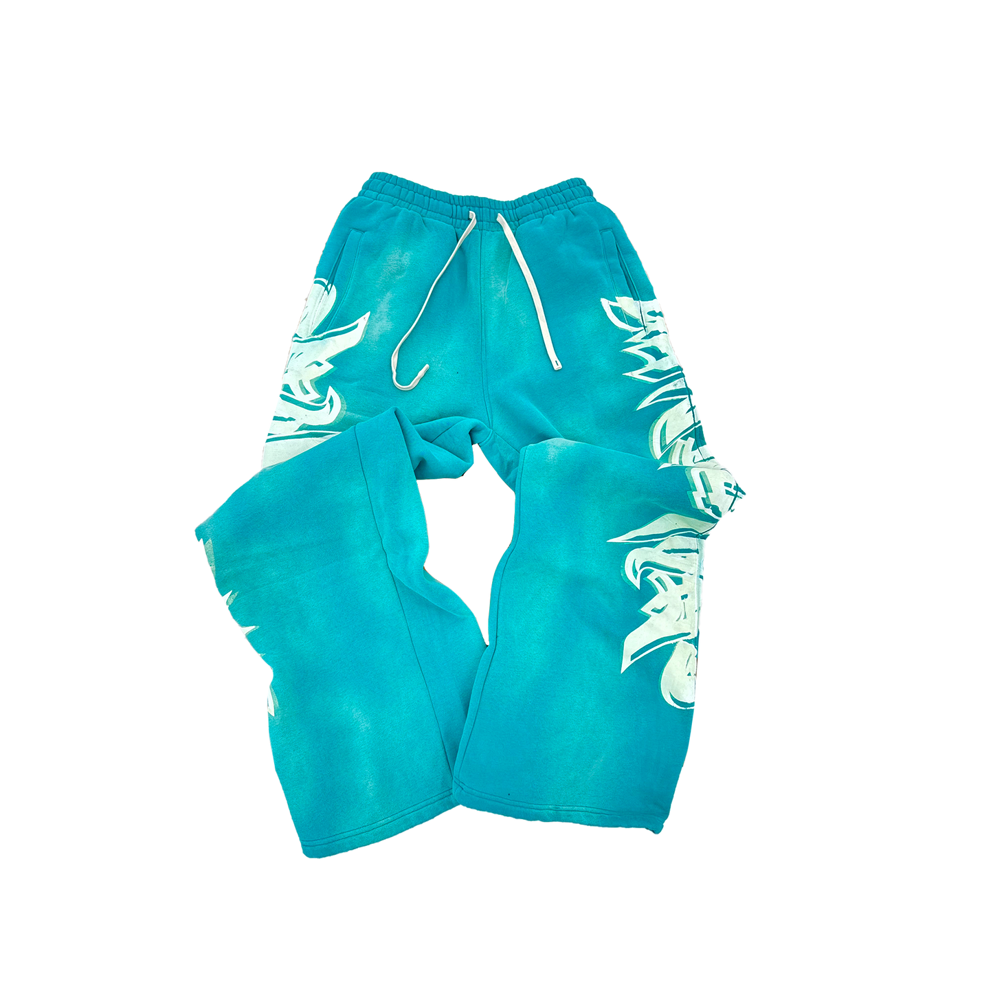 MF Glow In The Dark Sweat Pants (Peacock Blue)