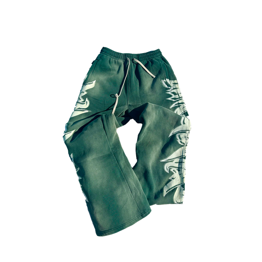 MF Glow In The Dark Sweat Pants (Green)