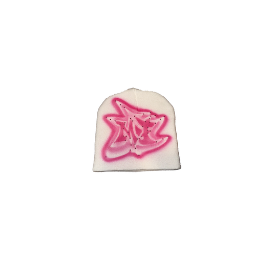 MF Swarovski Beanie (Hot Pink)