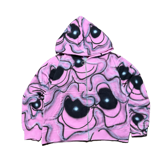 MF Air Brush Hoodie (Pink)