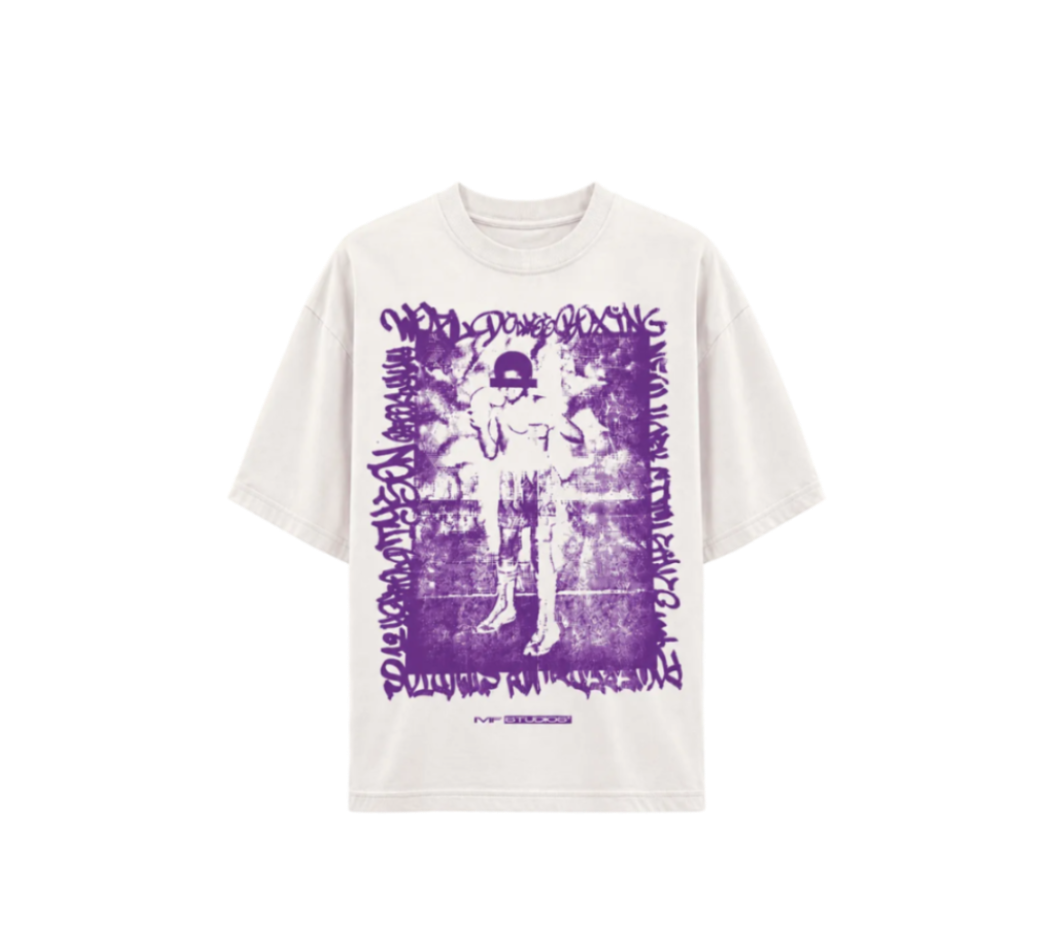 MF Boxer Tee (Purple)