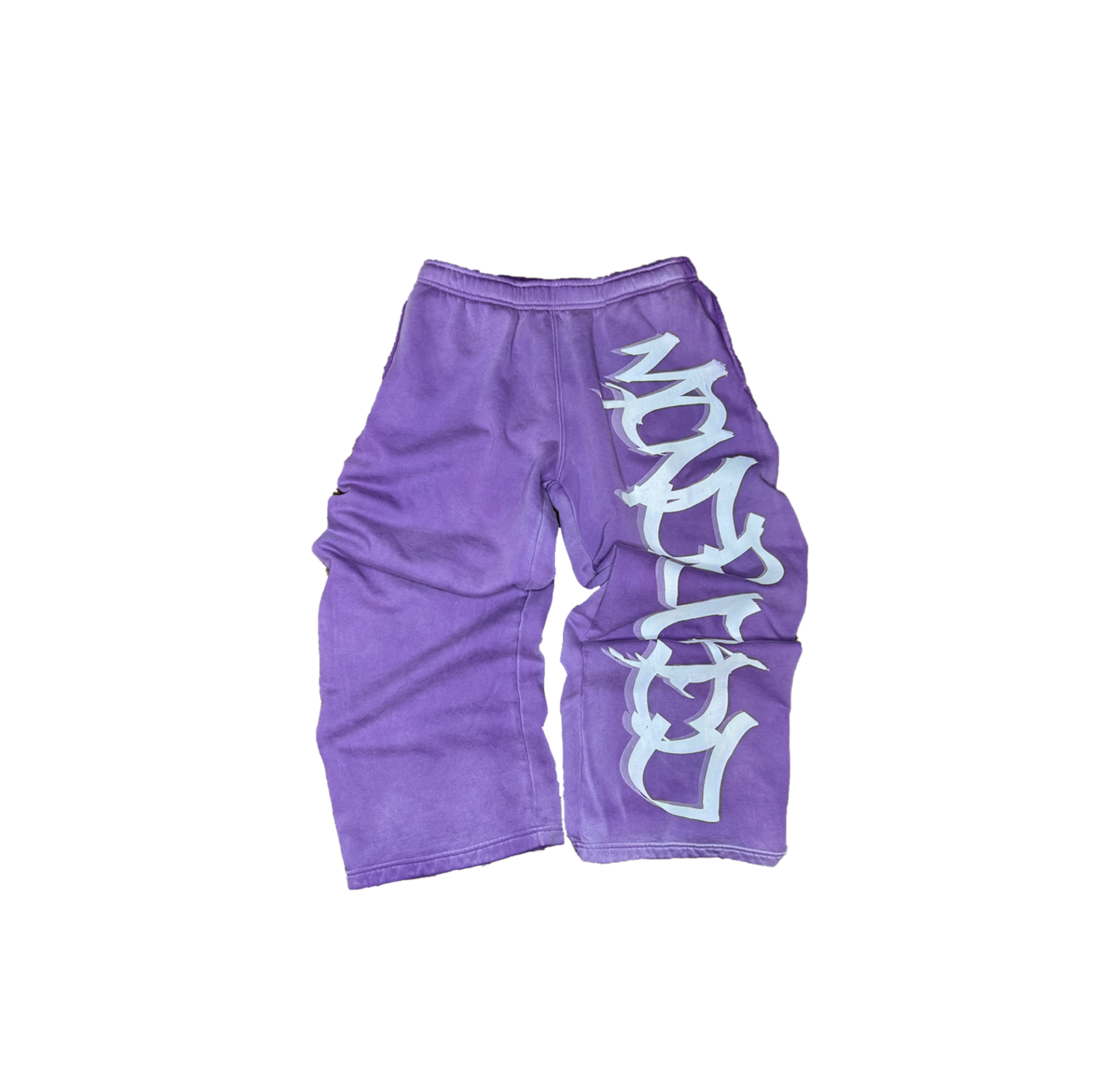 MF Glow In The Dark Sweat Pants (Washed Purple)
