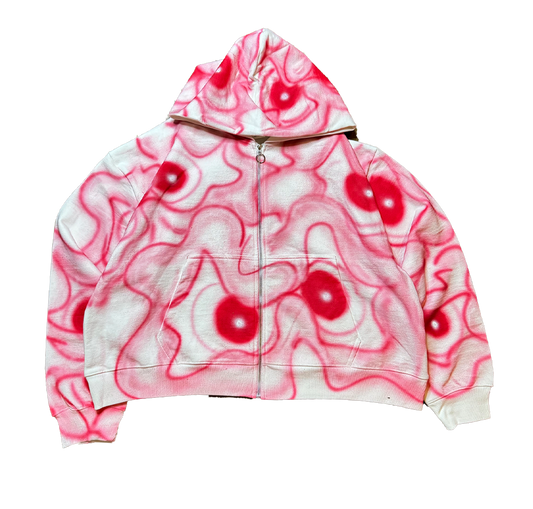 MF Air Brush Hoodie (Red)