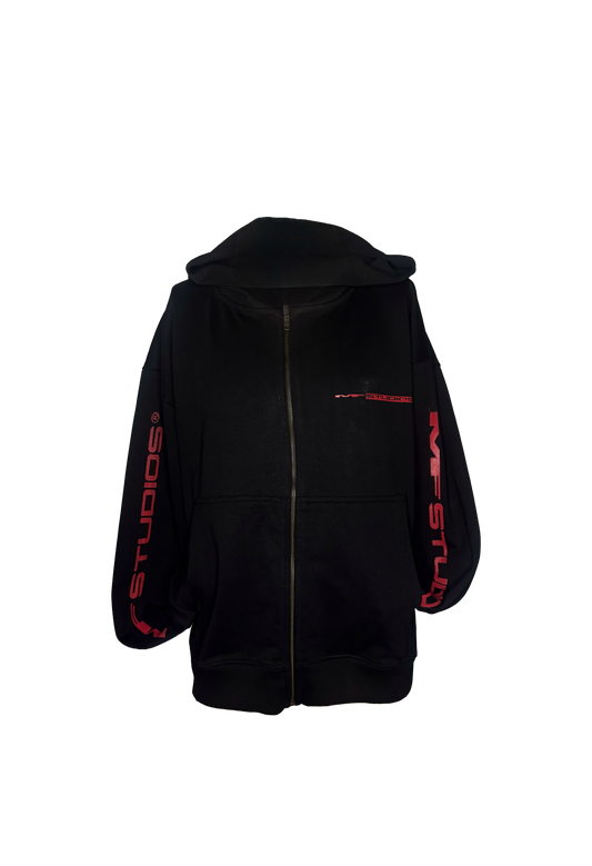 MF Studios® Zip Up Hoodie (Red)