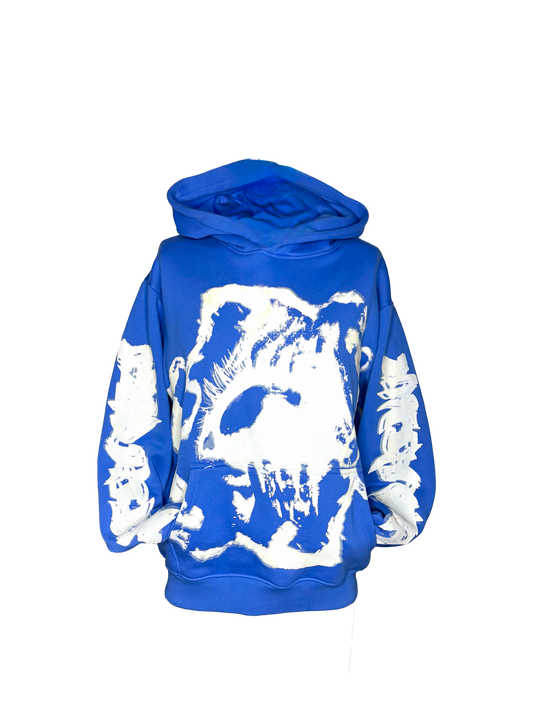 MF Glow In The Dark Pull Over Hoodie (Royal Blue)